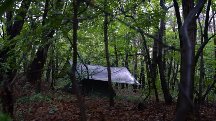 acampar en solitario